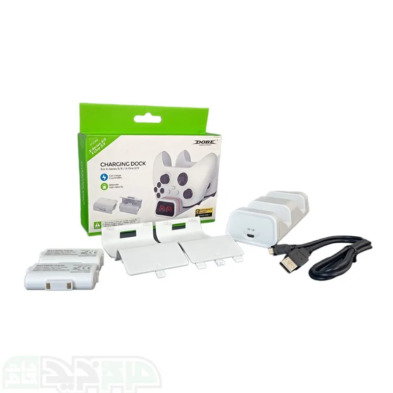 پایه شارژر چراغ دار دوبی دسته ایکس باکس Xbox Series X/S