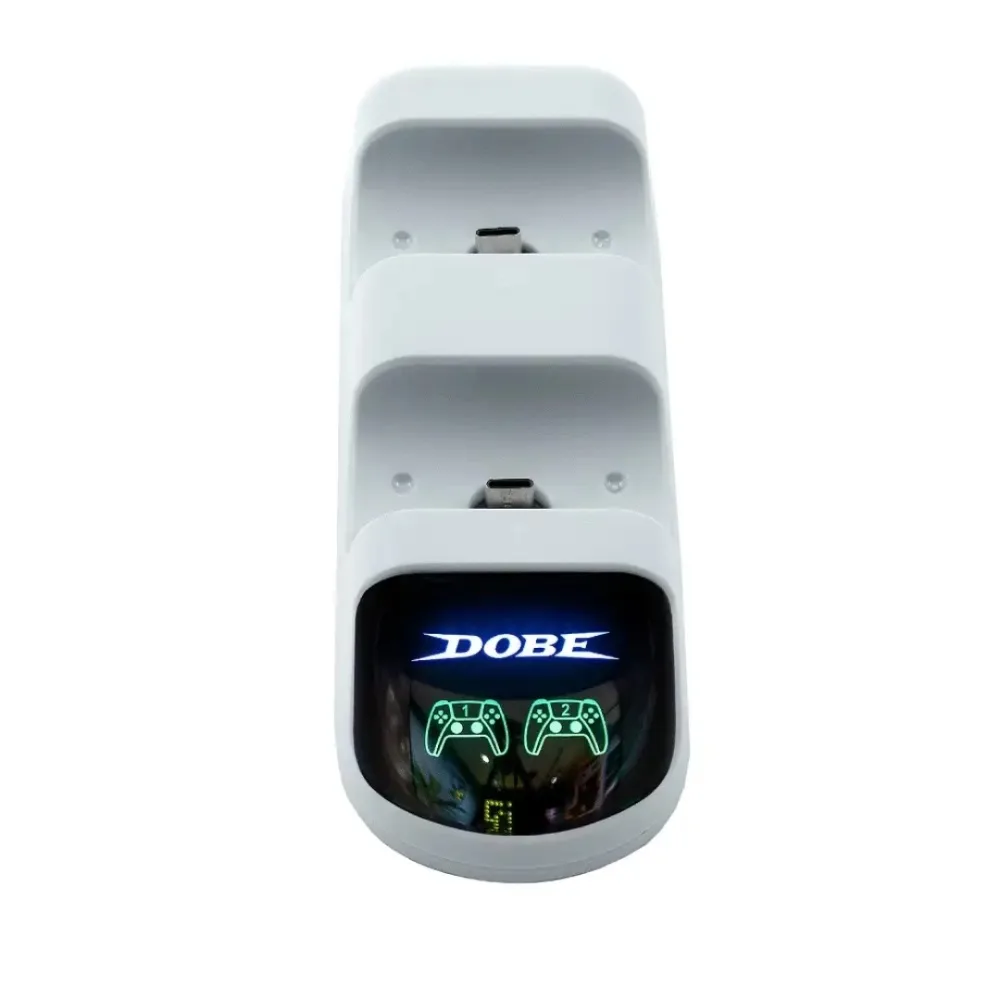 پایه شارژر چراغ دار Dobe مخصوص دسته PS5 - 2