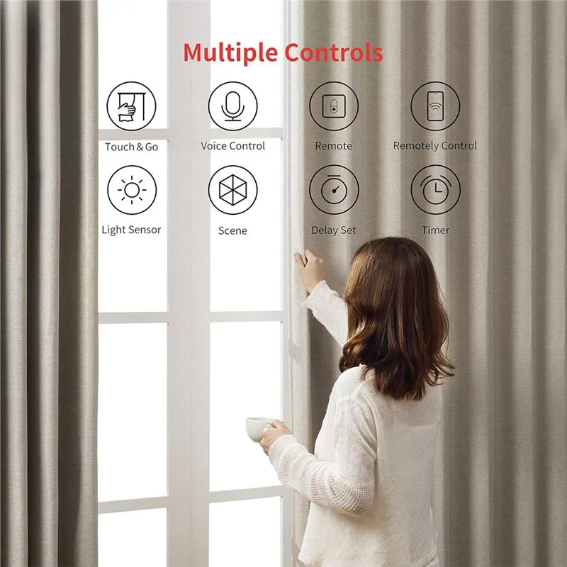 موتور پرده هوشمند SwitchBot Curtain I Rail - 4
