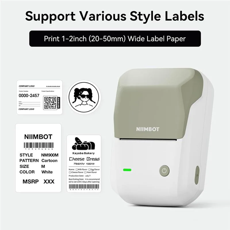 پرینتر لیبل زن حرارتی NIIMBOT مدل B1 - 6