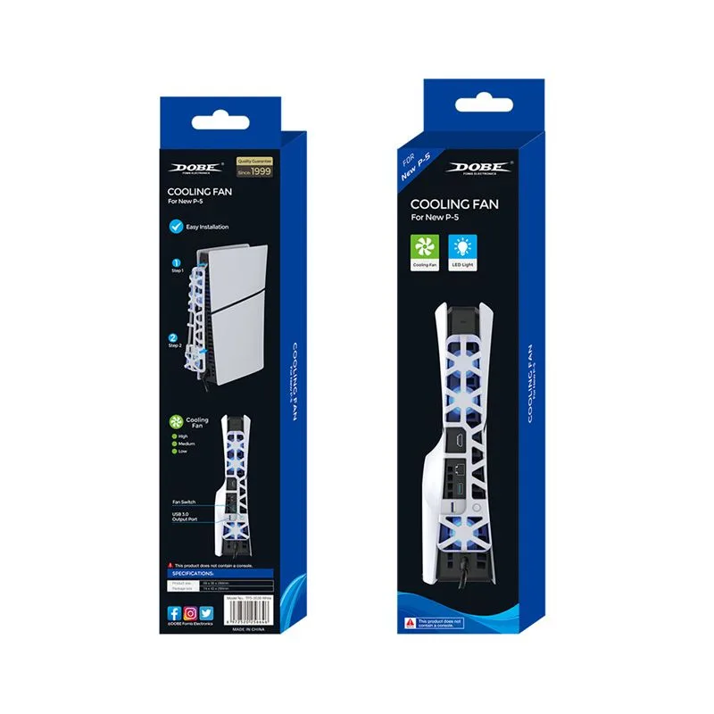 فن خنک کننده پلی استیشن 5 اسلیم Dobe TP5-3538S - 5