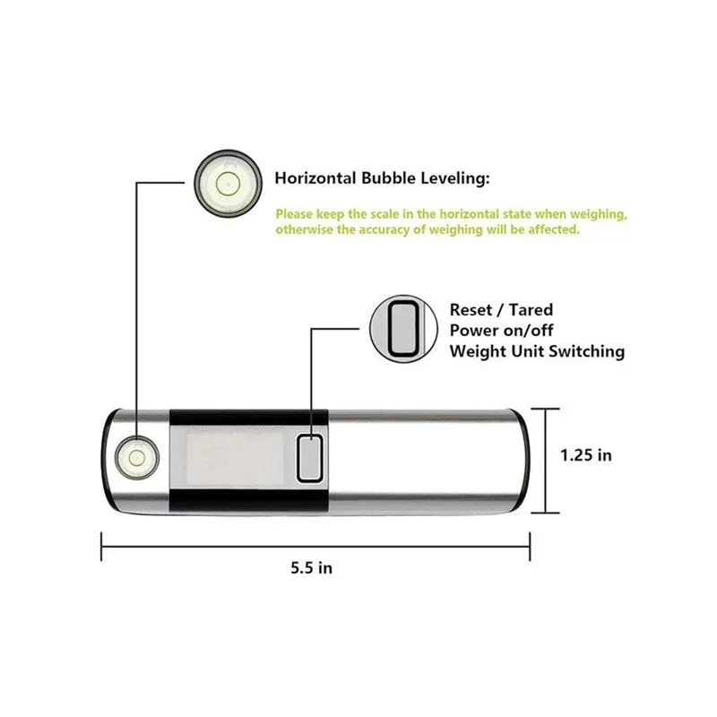 ترازوی دیجیتال چمدان Digital Luggage Scale HYE0907 - 4