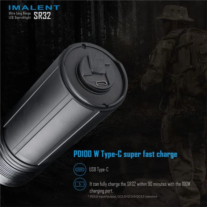 چراغ قوه ایمالنت مدل IMALENT SR32 - 6
