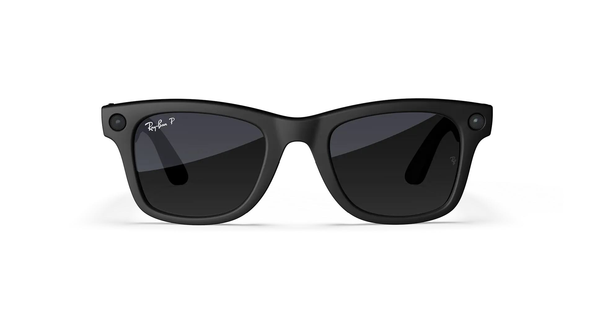 عینک هوشمند متا ری‌بن مدل Wayfarer Gen 2 فریم مشکی مات لنز گرافیتی گرادیانی پولاریزه