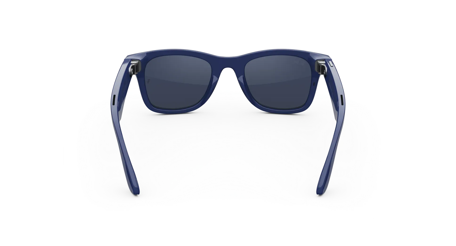 عینک هوشمند متا ری‌بن مدل Wayfarer Gen 2 فریم آبی تیره براق لنز فوتوکروم آبی