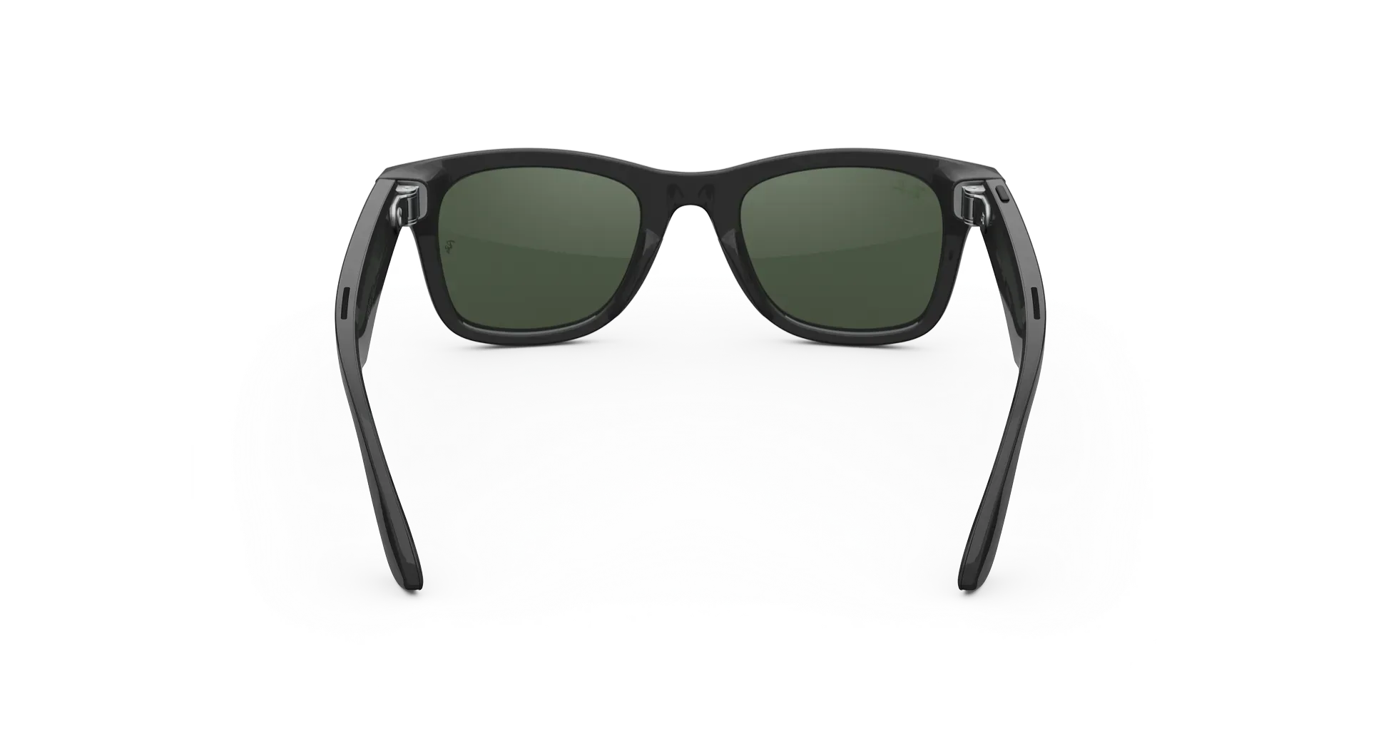 عینک هوشمند متا ری‌بن مدل Wayfarer Gen 2 فریم مشکی براق لنز فوتوکروم سبز گرافیتی