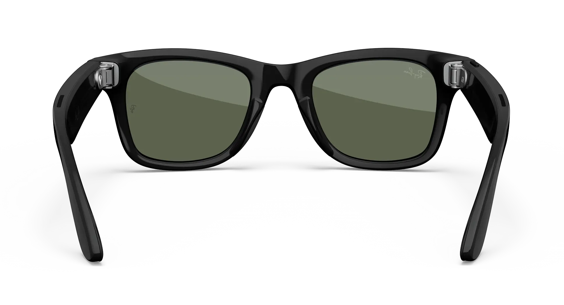 عینک هوشمند متا ری‌بن مدل Wayfarer Gen 2 فریم مشکی براق لنز G15 سبز