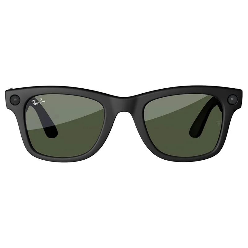 عینک هوشمند متا ری‌بن مدل Wayfarer Gen 2 فریم مشکی مات لنز فوتوکروم سبز گرافیتی - 2