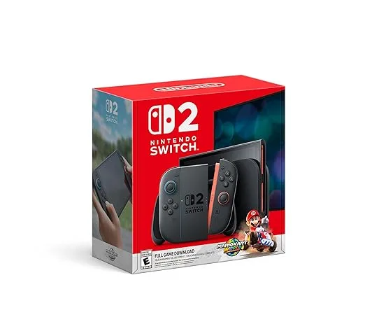 کنسول بازی نینتندو سوییچ سری 2 + بازی Mario Kart World