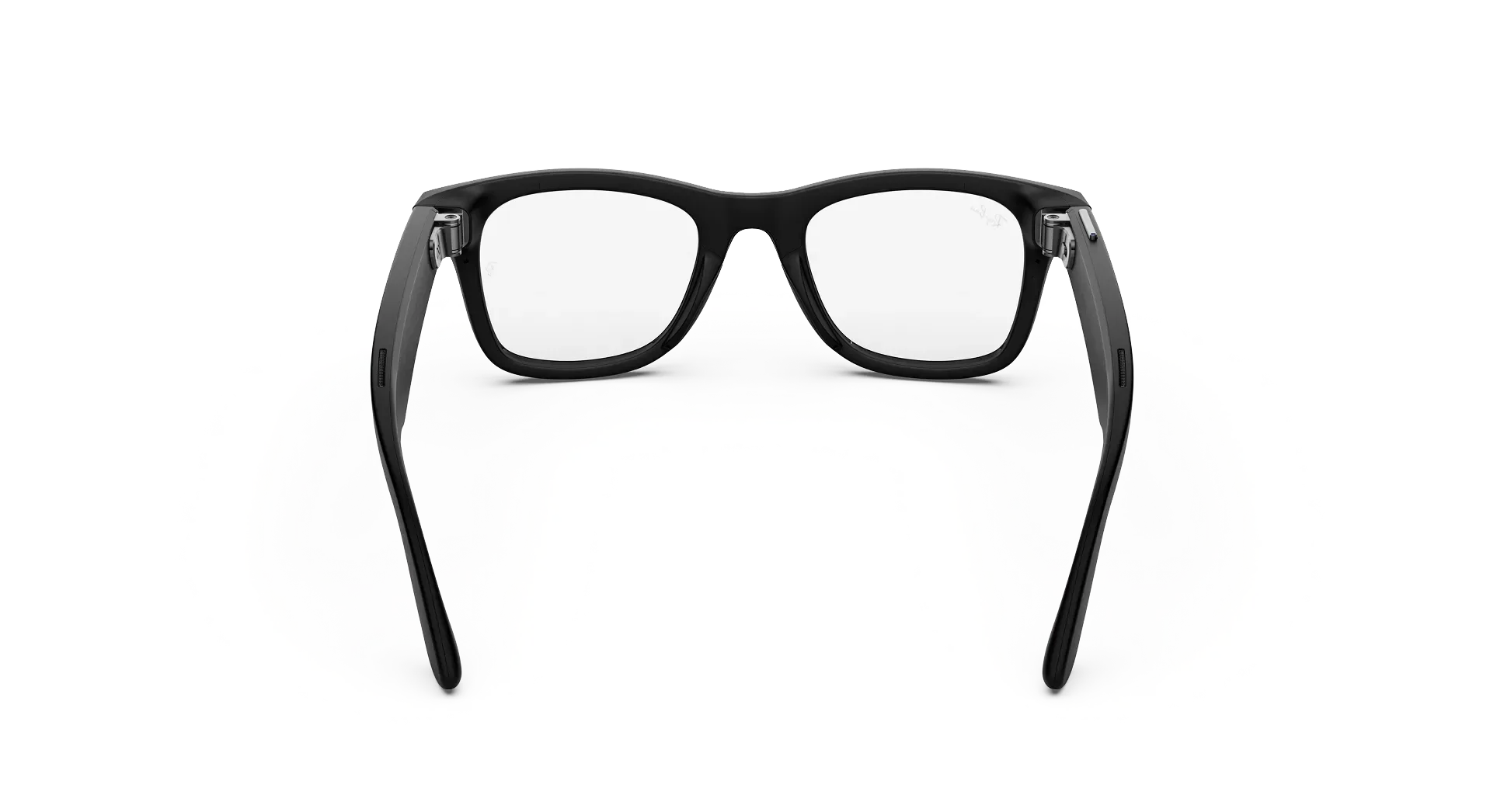عینک هوشمند متا ریبن مدل Wayfarer Gen 3 فریم مشکی مات لنز شفاف