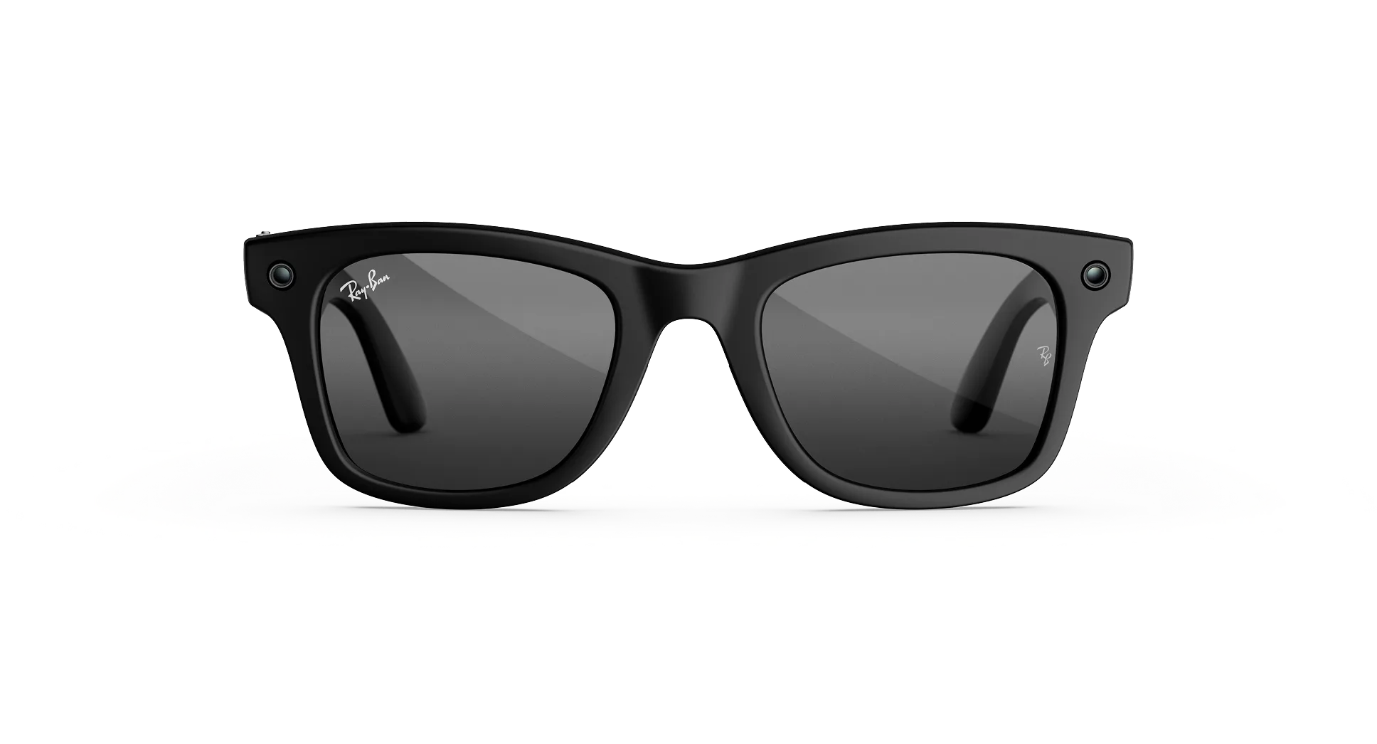 عینک هوشمند متا ری‌بن مدل Wayfarer Gen 3 فریم مشکی مات لنز آفتابی خاکستری