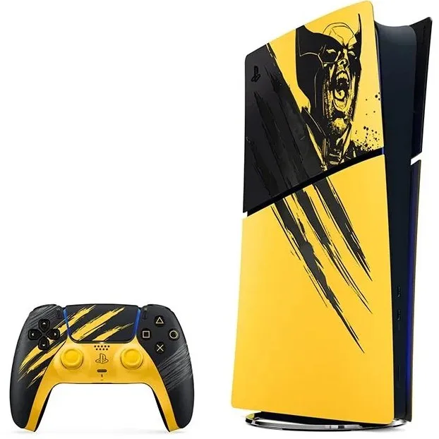 کنسول بازی سونی PS5 Slim Digital نسخه محدود Marvel's Wolverine اروپا