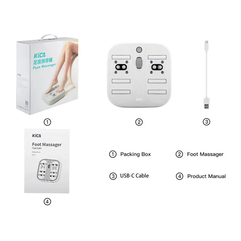 ماساژور برقی کف پا کیکا مدل Kica Foot Massager - 3