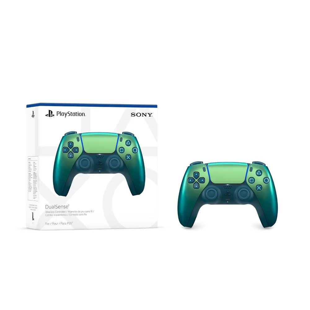 دسته پلی استیشن ۵ سبز کروم Chroma Teal - 5