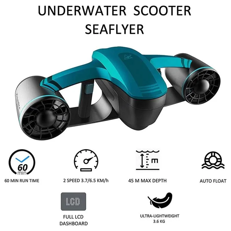اسکوتر آبی مخصوص غواصی زیر دریایی ROBOSEA SeaFlyer - 7