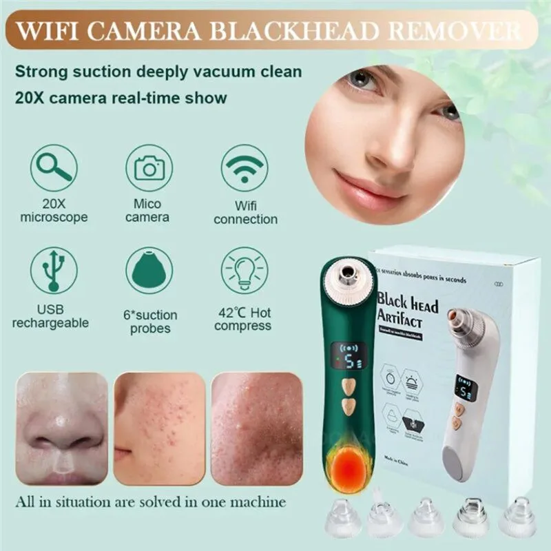 دستگاه میکرودرم خانگی Black Head Artifact مدل E5 - 4