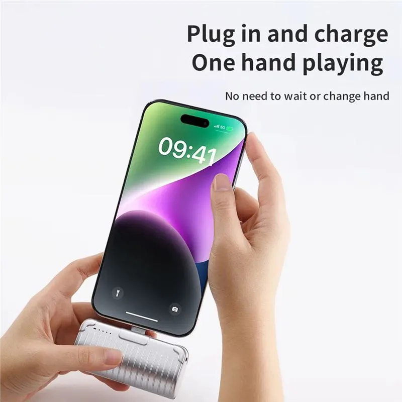 مینی پاوربانک فست شارژ راک Type-C مدل P85 4800mAh - 5