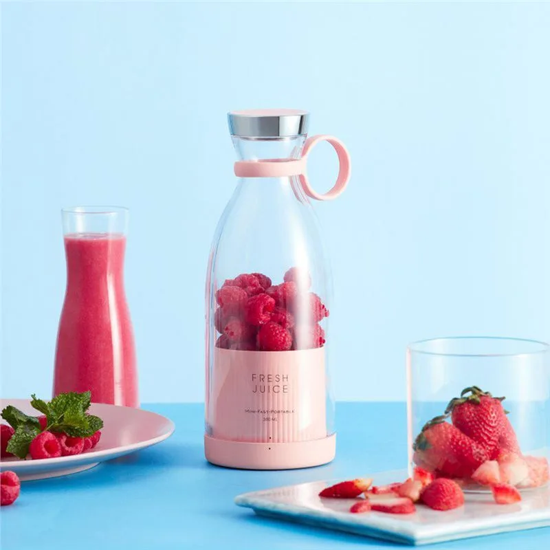 شیکر برقی و مخلوط کن قابل حمل Fresh Juice مدل 350ML - 7