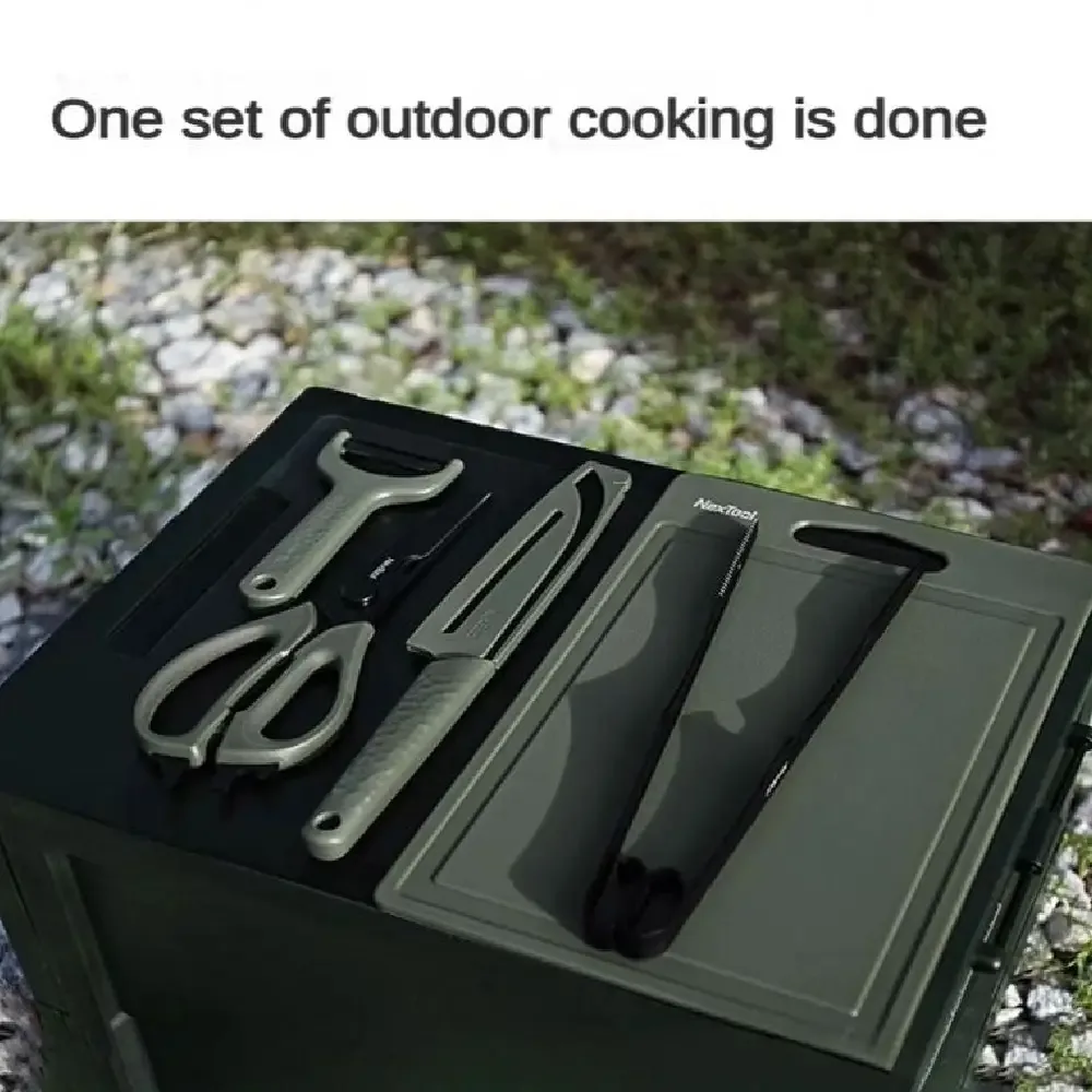 ست ابزار باربیکیو شیائومی مدل Xiaomi Nextool Barbecue Tool Set Camping Outdoor NE20261