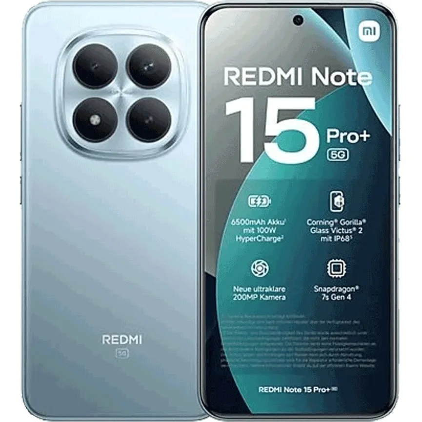 گوشی موبایل شیائومی Redmi Note 15 Pro Plus 5G حافظه 512 رم 12 گیگابایت