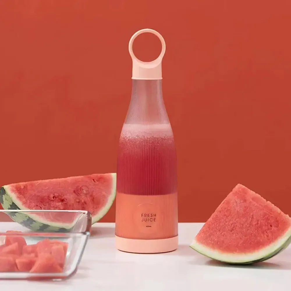 شیکر شارژی مدل FRESH JUICE مدل V4 گنجایش 450 میلی لیتر