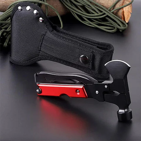 تبر و چکش چند کاره گرین لاین مدل Storm Breaker Multitool Axe GNSTRMHM13RD