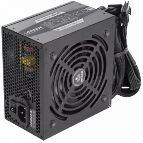 منبع تغذیه کامپیوتر گرین GP450A-ECO Rev 3.1 80 Plus White توان 450 وات