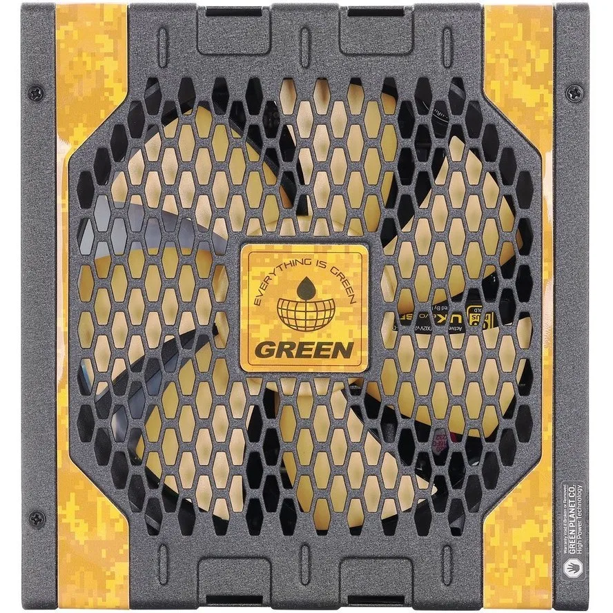 منبع تغذیه کامپیوتر گرین مدل GP600A-UK EVO 80 Plus Gold توان 600 وات