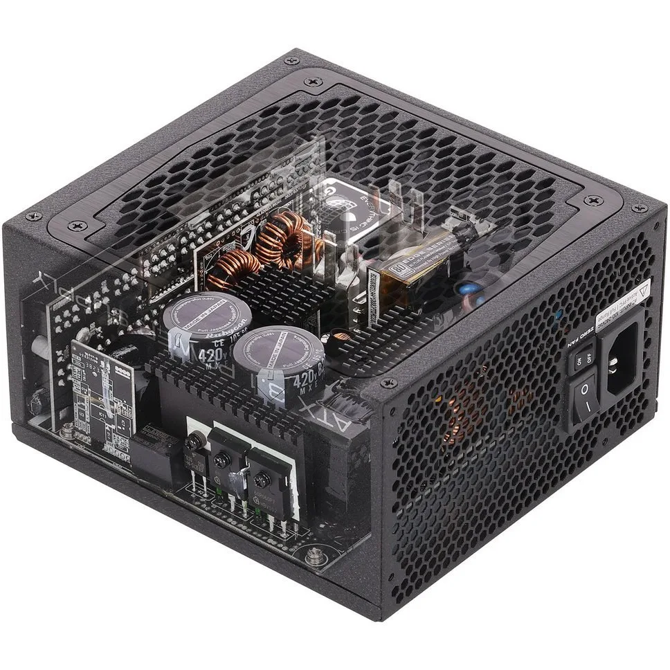 منبع تغذیه کامپیوتر گرین GP1000B-EDGE 80 Plus Platinum توان 1000 وات