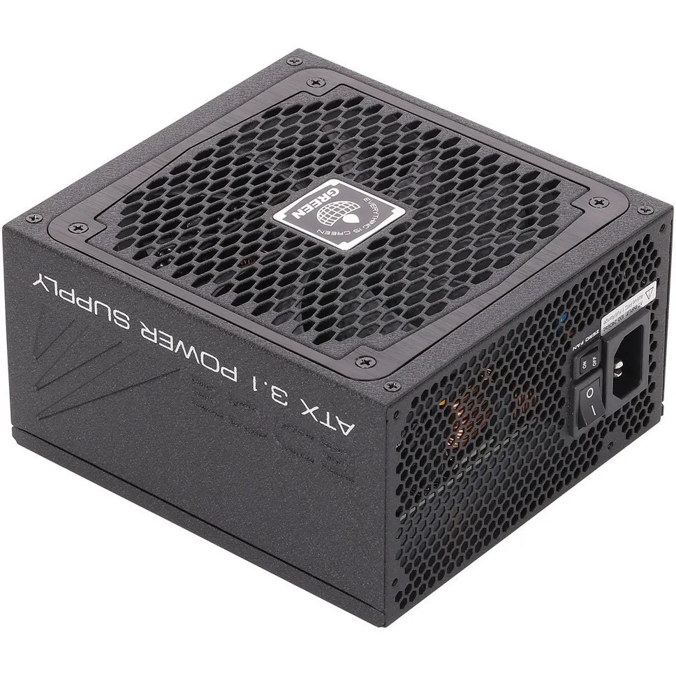 منبع تغذیه کامپیوتر گرین GP1300B-EDGE 80 Plus Platinum توان 1300 وات