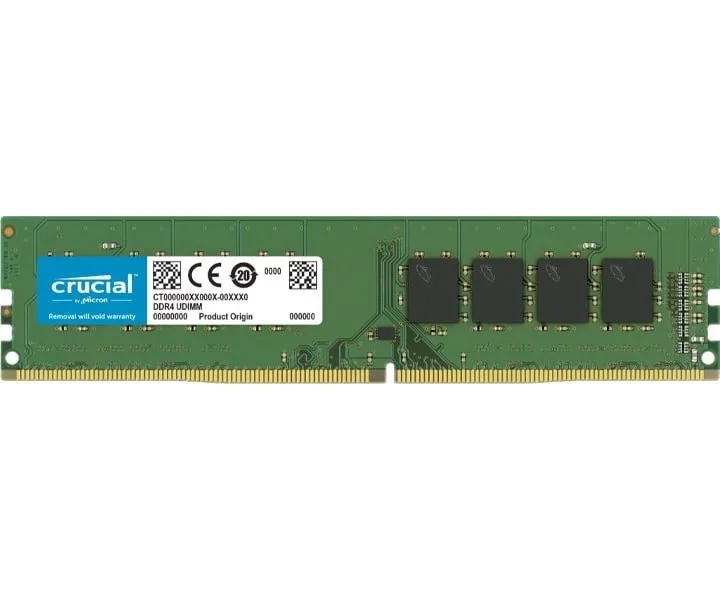 رم کامپیوتر کروشیال تک کاناله مدل CT16 فرکانس 3200 مگاهرتز DDR4 تایمینگ CL22 حافظه 16 گیگابایت