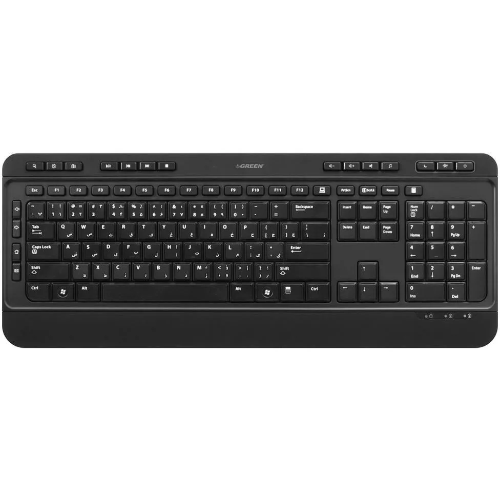 کیبورد با سیم گرین مدل GK502