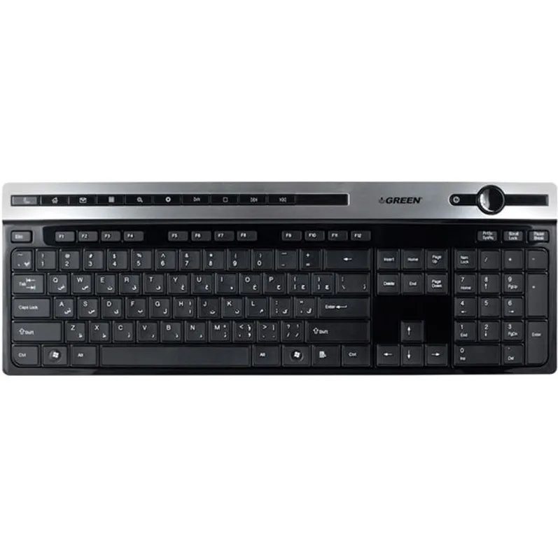 کیبورد با سیم گرین مدل GK-503
