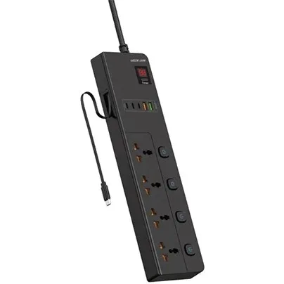 چند راهی برق گرین لاین مدل GS-800 Power Socket 2M 3500W