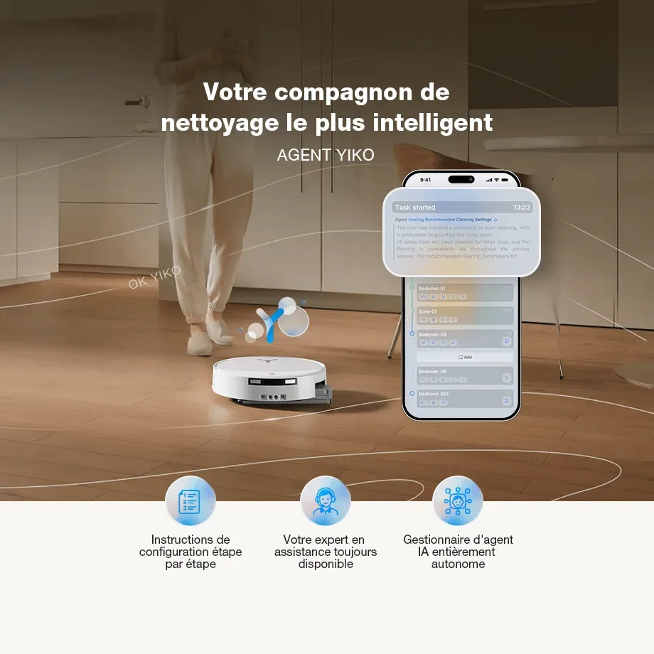 جارو رباتیک اکووکس DEEBOT T90 OMNI