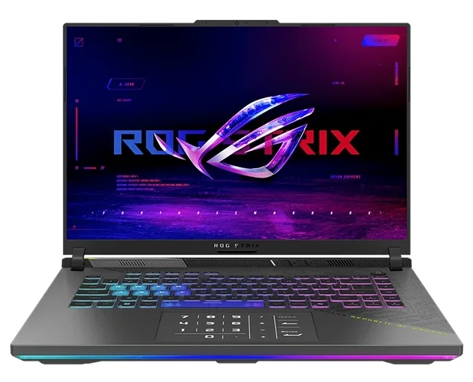 لپ تاپ گیمینگ ۱۶ اینچ ایسوس مدل ROG Strix G16 G614FR Ryzen 9 1TB SSD 16GB RTX 5070 Ti + نصب ویندوز رایگان