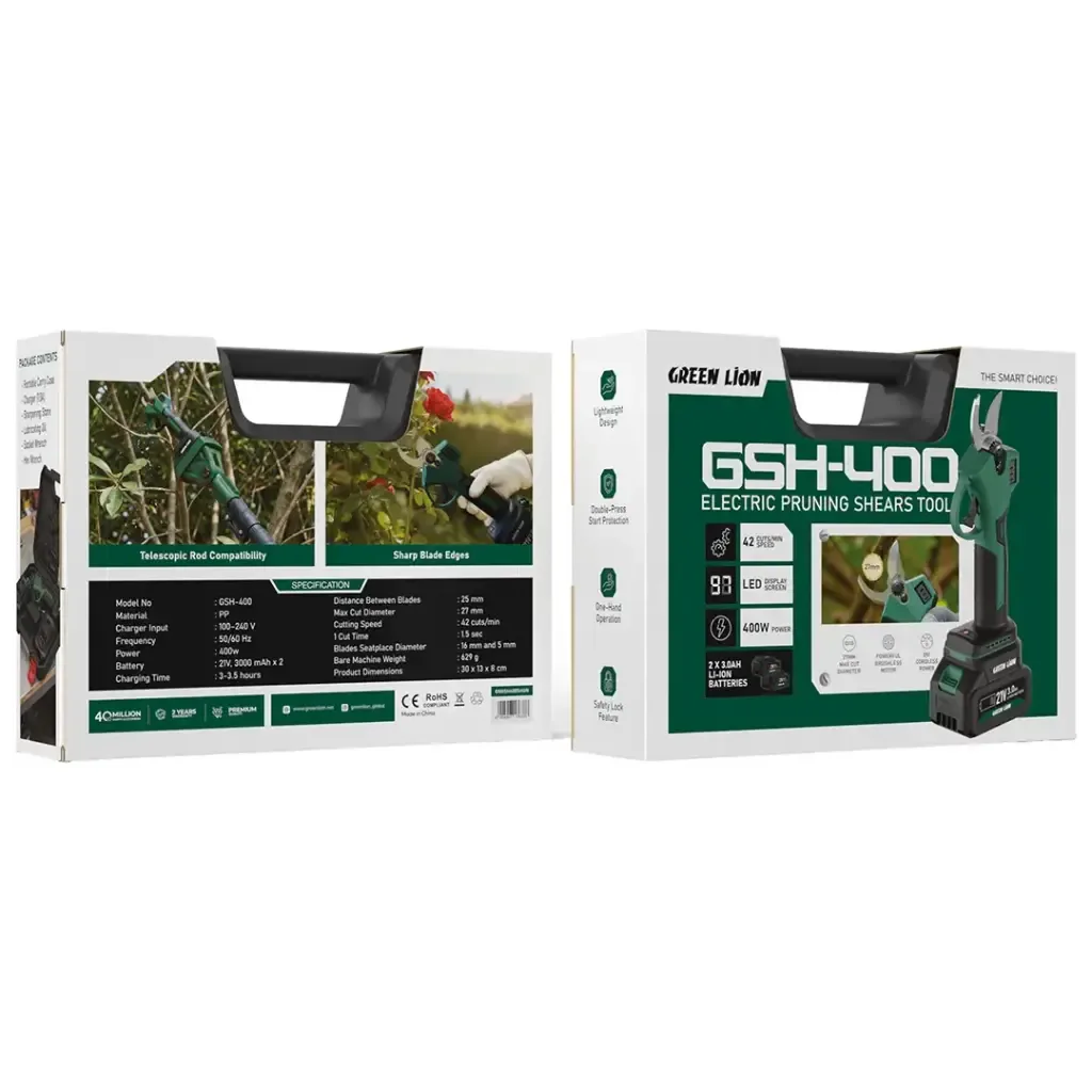 قیچی هرس شارژی GSH-400 گرین لاین
