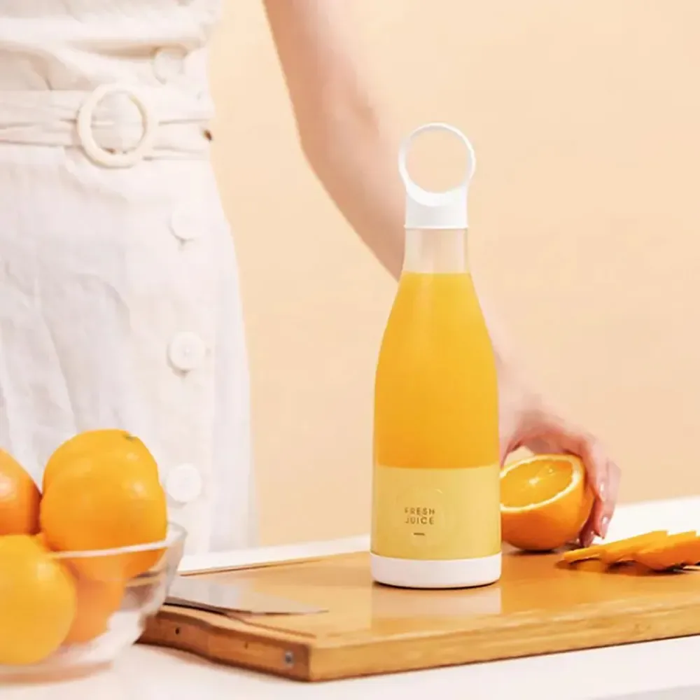شیکر شارژی مدل FRESH JUICE مدل V4 گنجایش 450 میلی لیتر