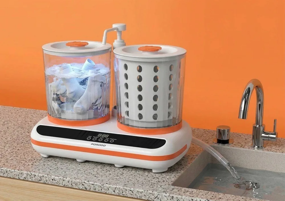 ماشین لباسشویی مینی پرودو مدل PDLFSTHP200WH