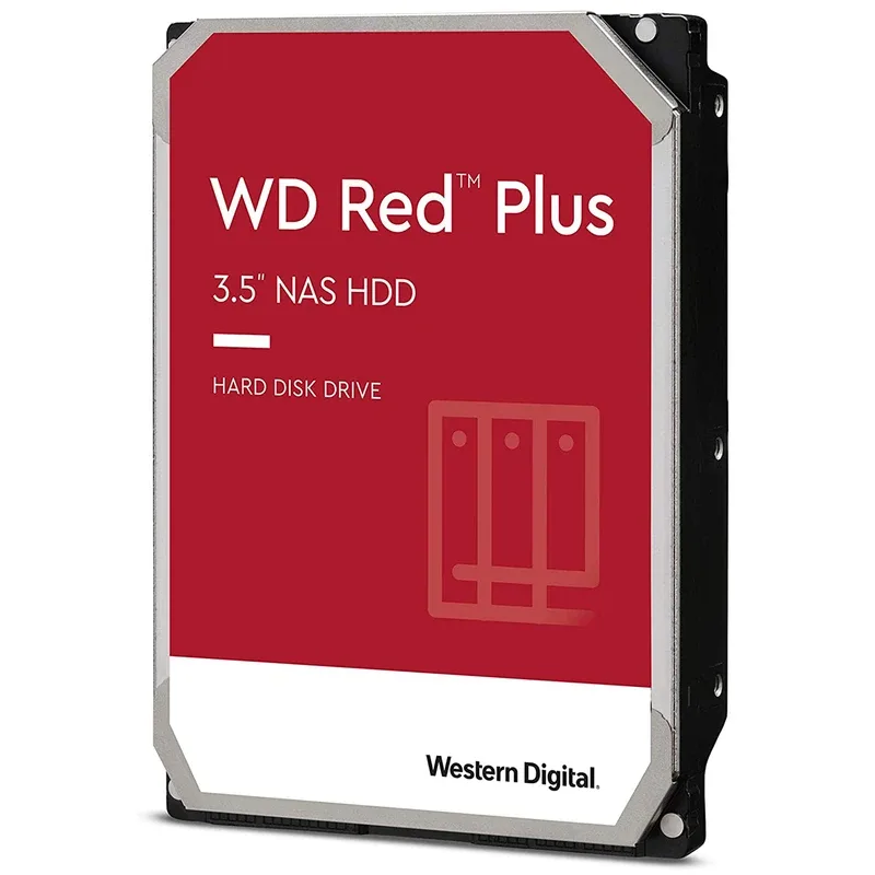 هارد دیسک اینترنال وسترن دیجیتال مدل Red Plus ظرفیت 8 ترابایت