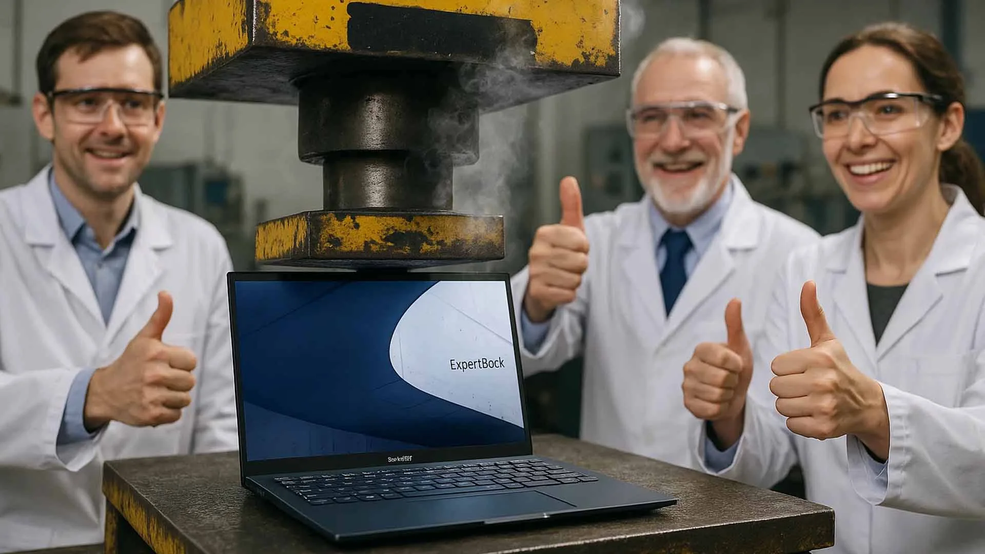 چرا بدنه‌ی سری ExpertBook به‌عنوان یکی از مقاوم‌ترین طراحی‌ها شناخته می‌شود؟