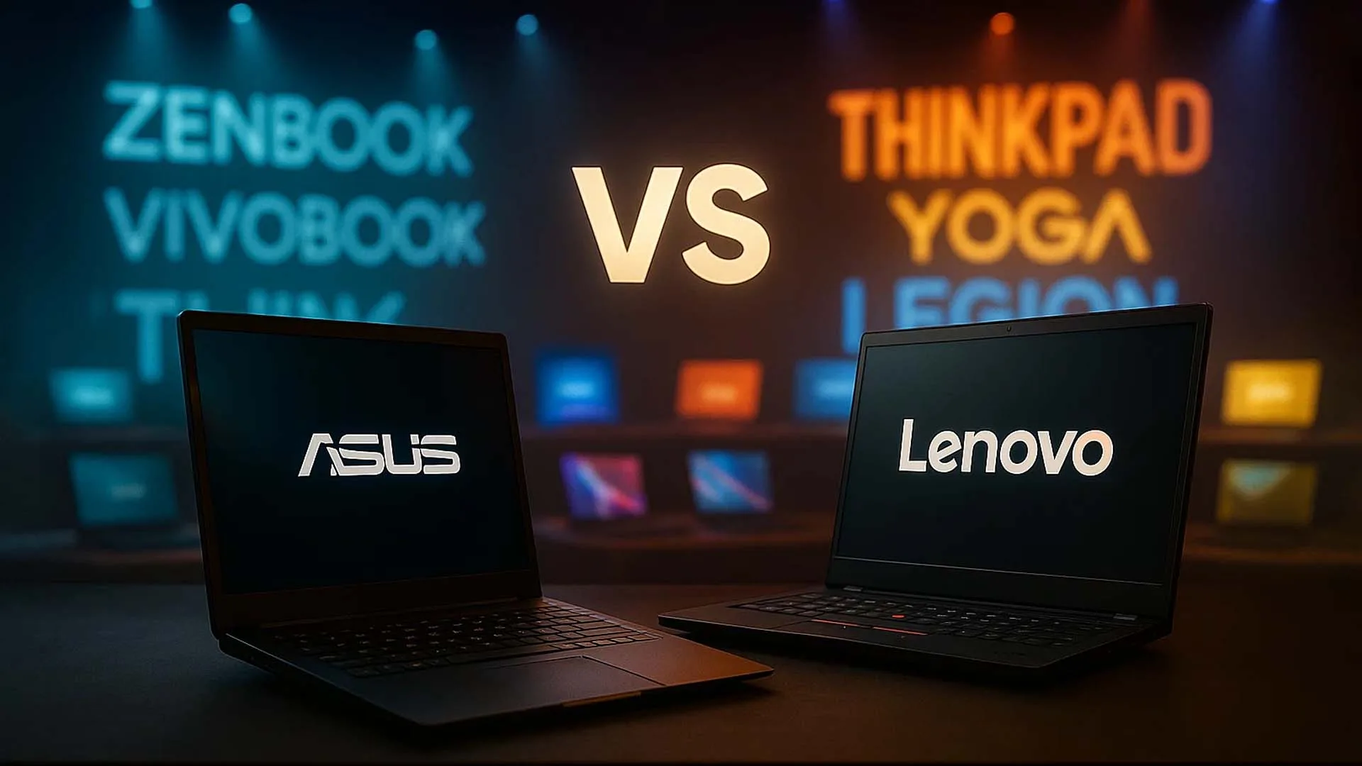 لپ‌تاپ Lenovo بهتر است یا Asus؟