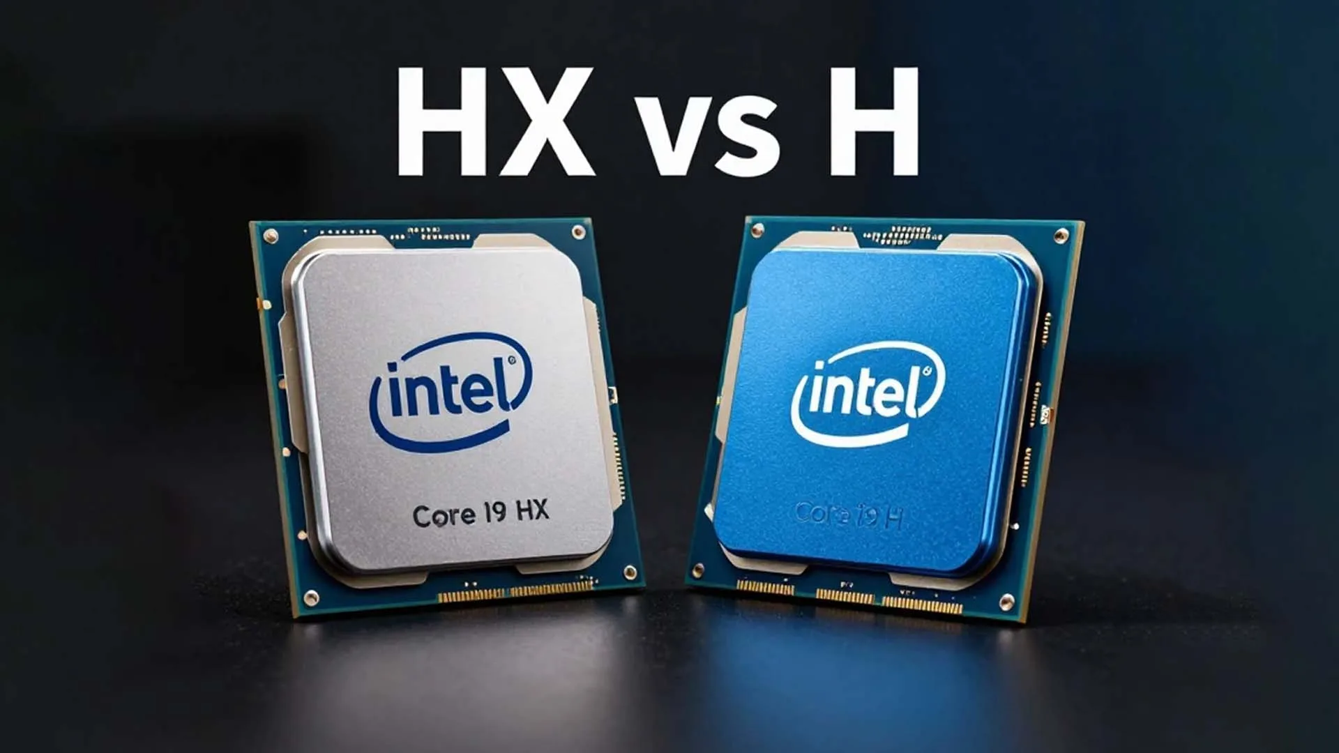 بررسی تفاوت نسخه‌های H و HX در پردازنده‌های Intel Core i9