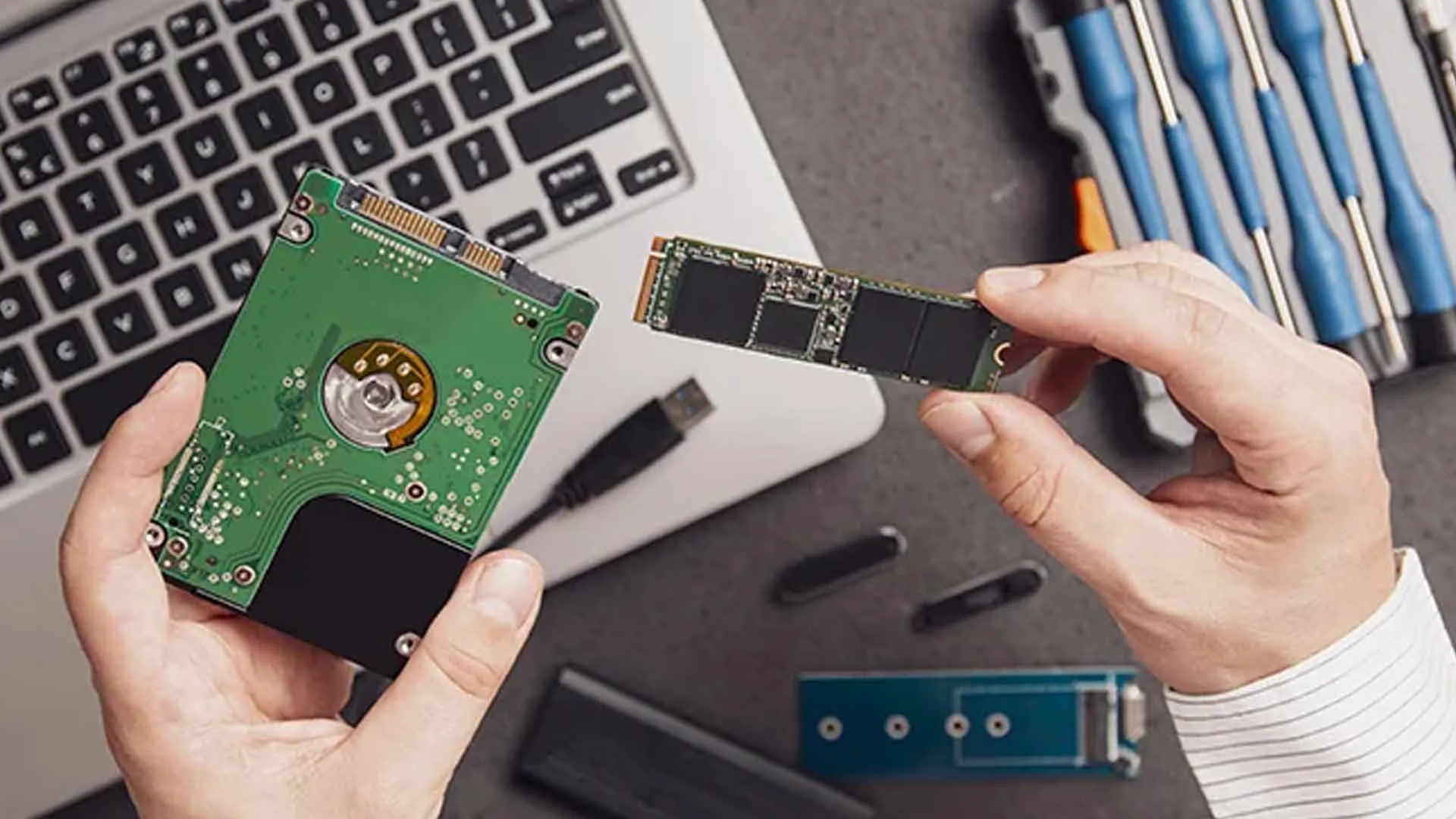 تفاوت SSD و HDD در لپ‌تاپ‌ها