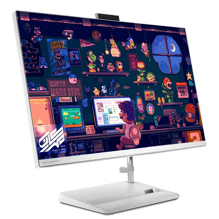 آل این وان لنوو مدل IdeaCentre AIO 3i Core i5 12450H 8GB 512GB SSD UHD Graphic‌s