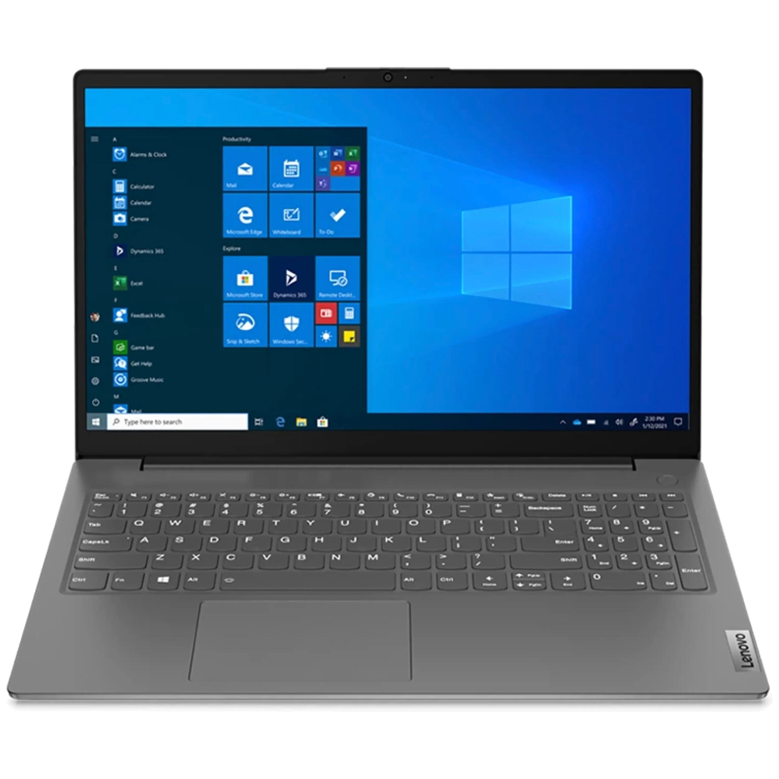 لپ تاپ 15.6 اینچ لنوو مدل V15 i3 1115G4 8GB 512GB SSD MX350 2GB