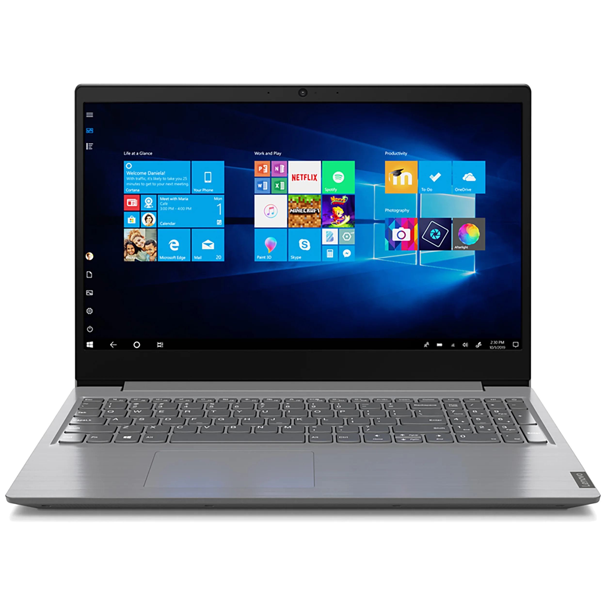 لپ تاپ 15.6 اینچ لنوو مدل V15 Celeron N4020 4GB 256GB