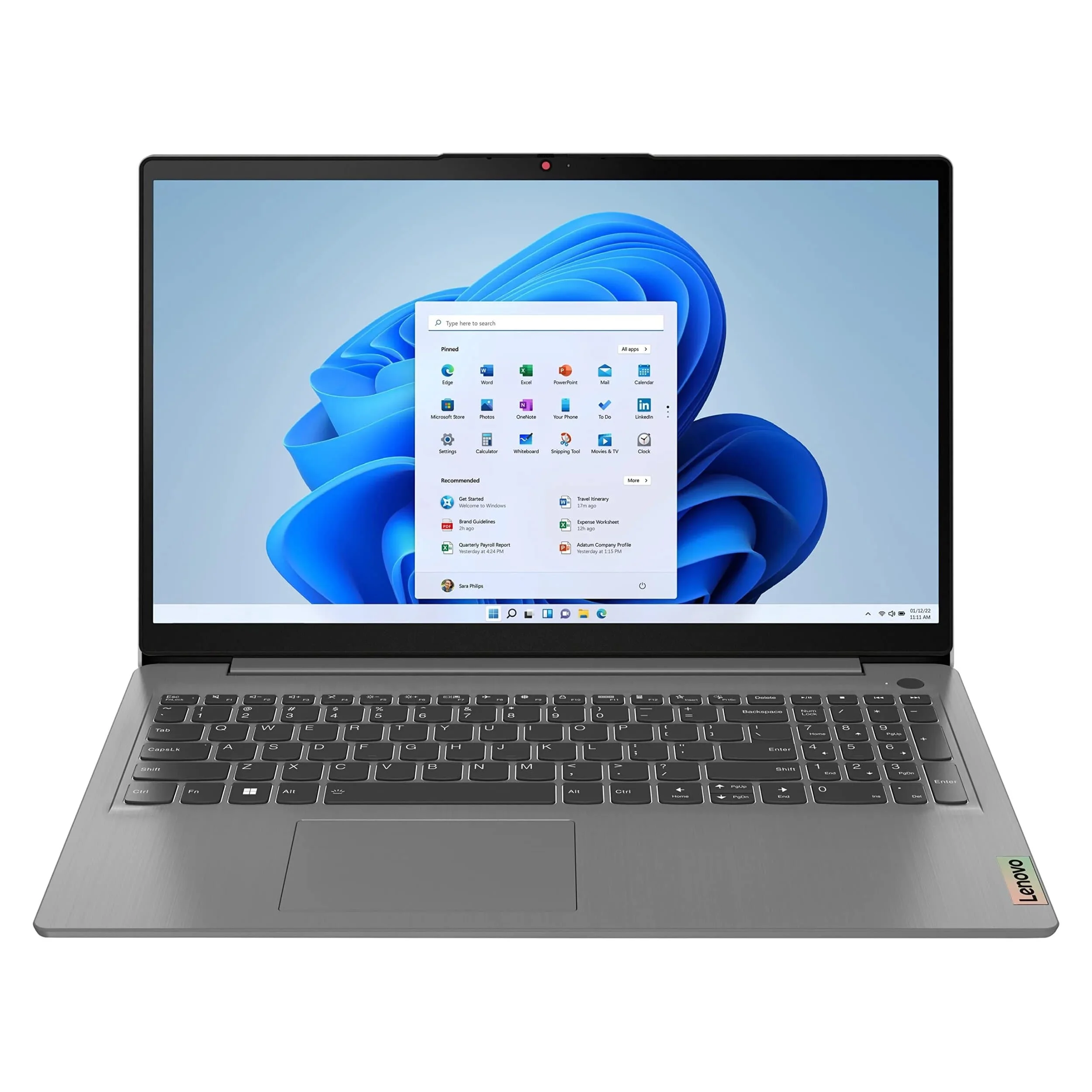لپ تاپ 15.6 اینچی لنوو مدل Ideapad 3 i3 1215U 8GB 512GB SSD