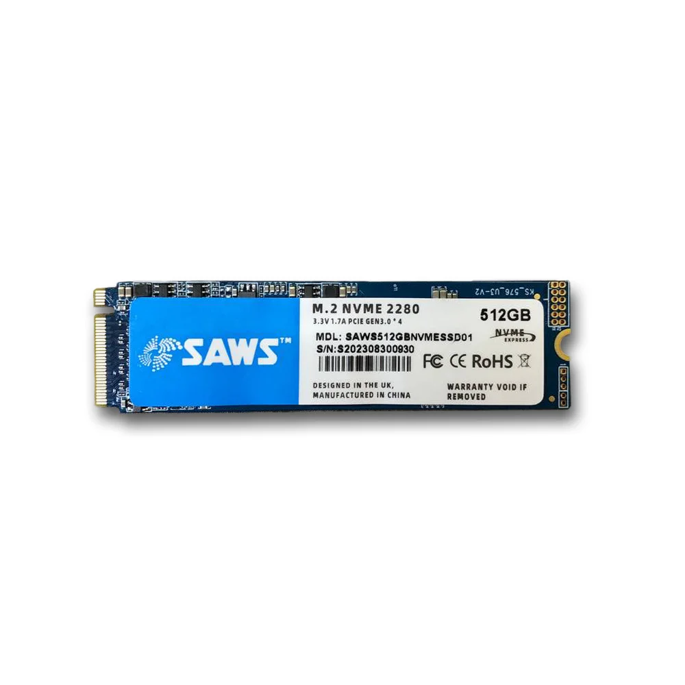 اس اس دی اینترنال SAWS digital مدل 01 NVMe ظرفیت 512 گیگابایت پایه بلند (نو بدون جعبه)