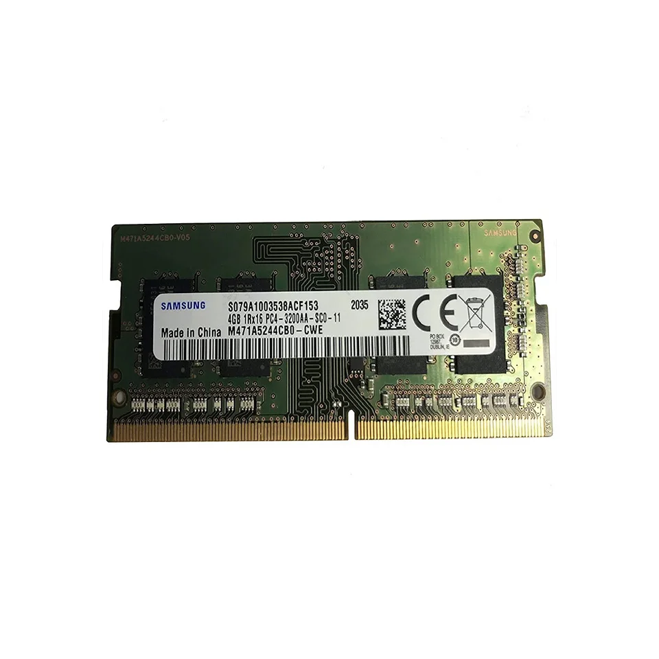 رم لپ تاپ DDR4 تک کاناله 3200 مگاهرتز CL19 سامسونگ ظرفیت 4 گیگابایت